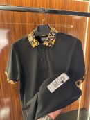 Versace Yaka Detay Polo Yaka | Siyah