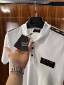 Emporio Armani Gold Detay Polo Yaka | Beyaz
