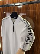 Calvin Klein Omuz Detaylı Polo Yaka | Beyaz