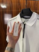 Calvin Klein Omuz Detaylı Polo Yaka | Beyaz