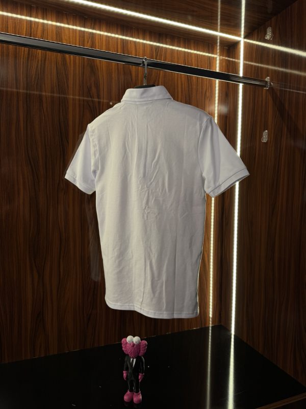 Gucci Kabartma Logo Polo Yaka | Beyaz/Kahve - Görsel 6