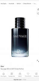 Dior | Sauvage - EDP | İthal