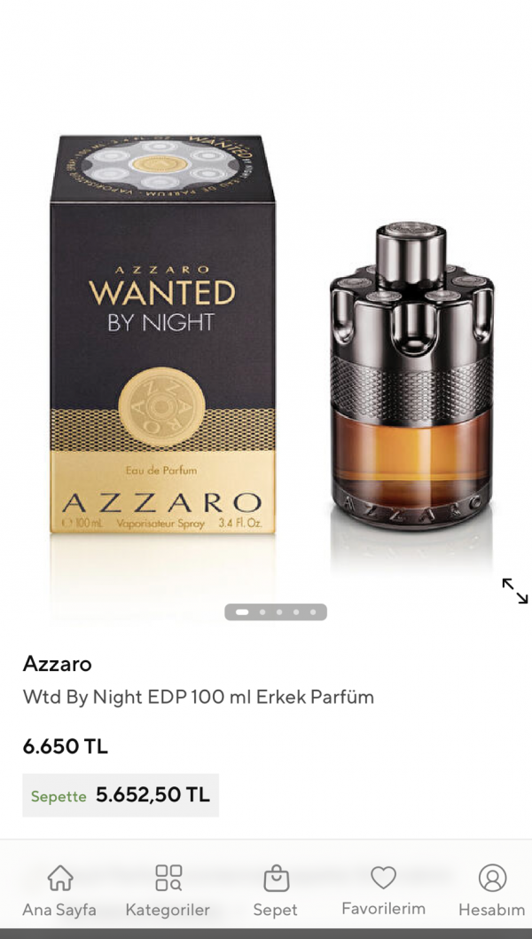 Azzaro | Wanted By Night - EDP | İthal - Görsel 2