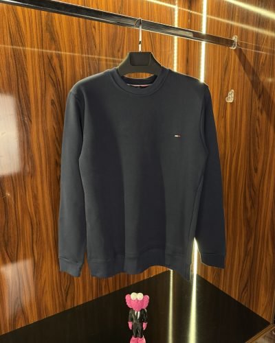 Tommy Hilfiger Nakış Logo Sweatshirt | Lacivert