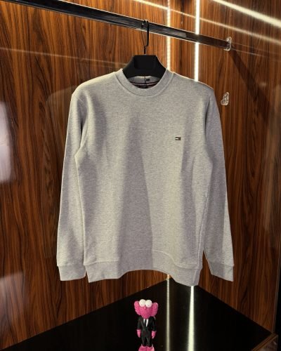 Tommy Hilfiger Nakış Logo Sweatshirt | Gri