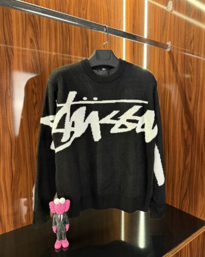 Stussy Örme Kazak | Siyah