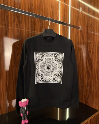 Dolce Gabbana Logo Sweatshirt | Siyah