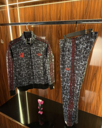 Adidas x Bape 3 Çizgi Eşofman Takımı | Siyah