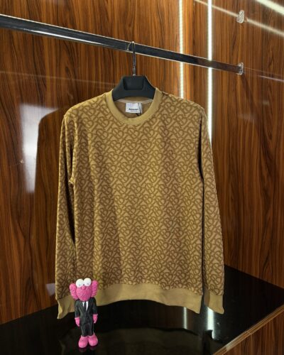 Burberry Monogram Logo Kazak | Kahve