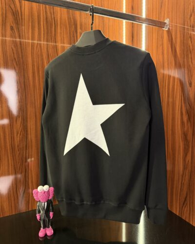 Golden Goose Sırt Baskı Sweatshirt | Siyah