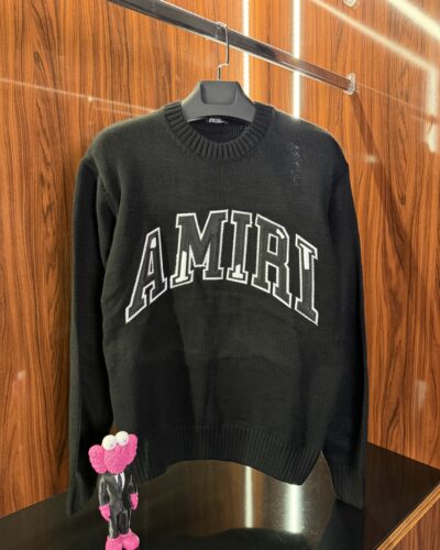 Amiri Nakış Logo Kazak | Siyah