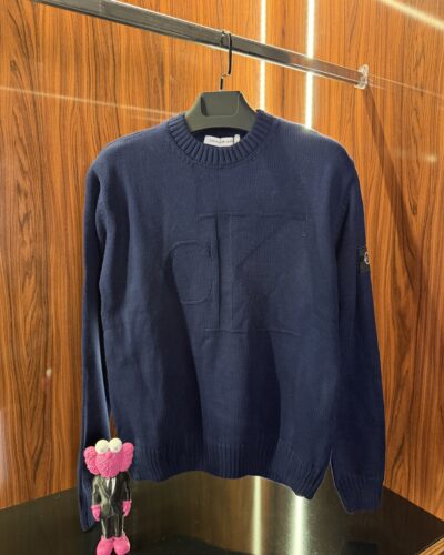 Calvin Klein Omuz Logo Kazak | Lacivert