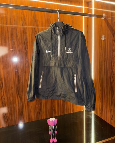 Nike Mercedes Reflektörlü Yağmurluk | Siyah